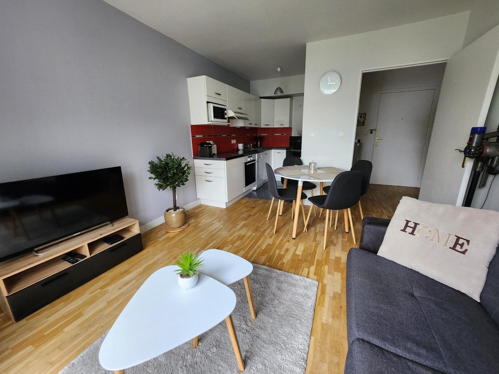 Appartement, Balcon, Parking, 5' Disneyland Montévrain Buitenkant foto